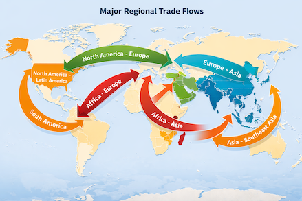L&rsquo;essor des chaînes d&rsquo;approvisionnement régionales : la mondialisation se réinvente