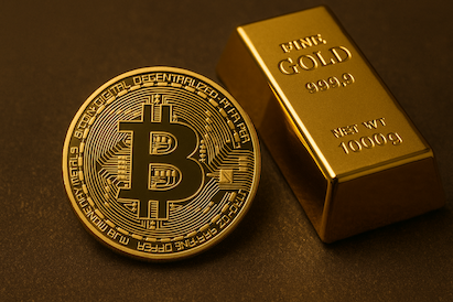 <strong>Le bitcoin et l’or, la meilleure combinaison</strong>