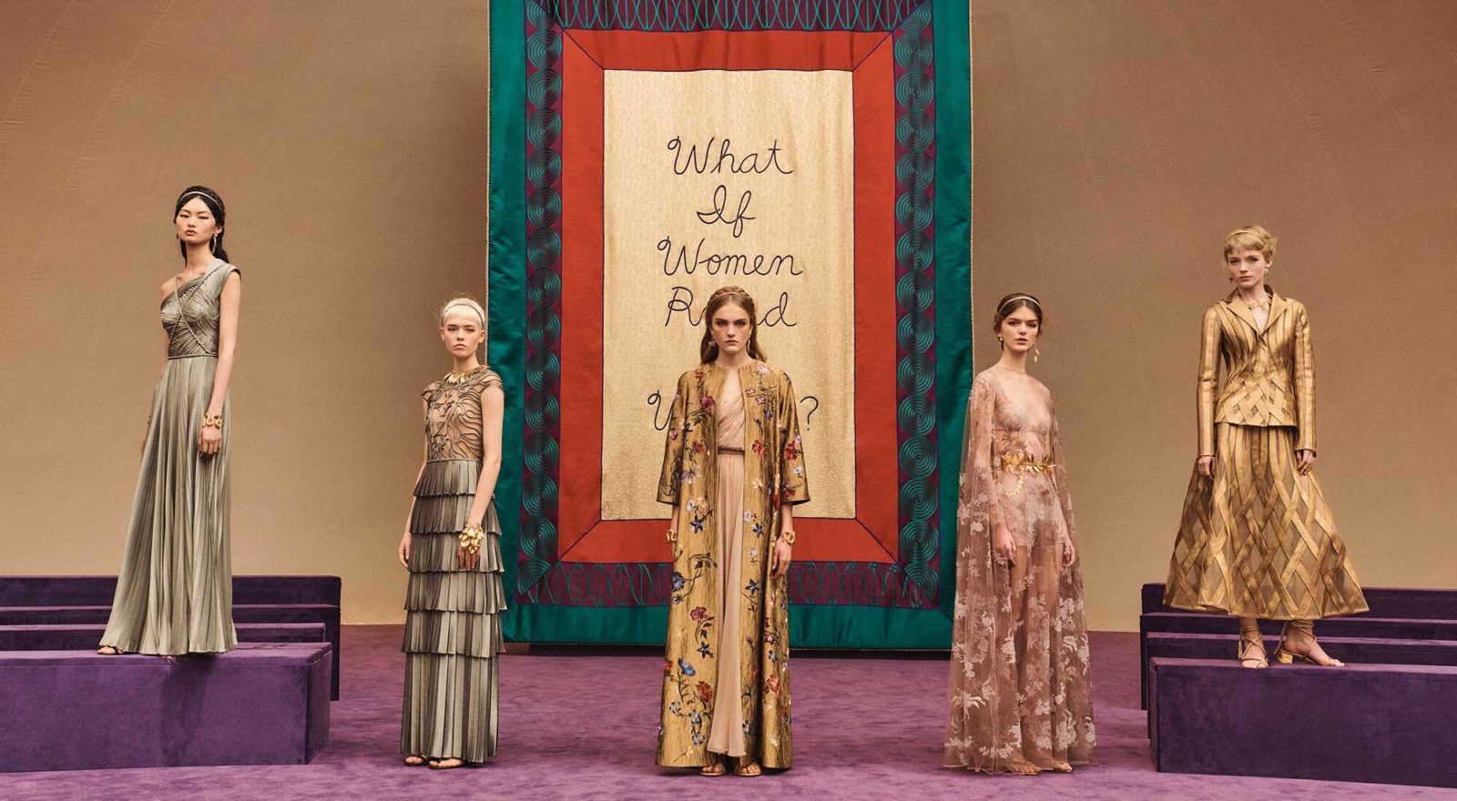 Défilé Dior haute couture Printemps-Été 2020 : Maria Grazia Chiuri érige la femme en amazone des temps modernes