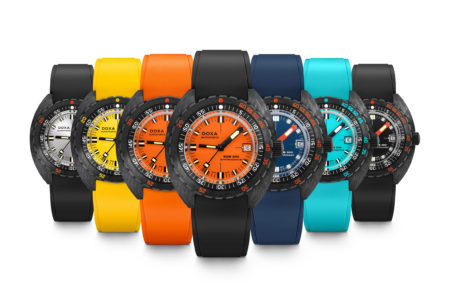 Orangemania, mais pas seulement ! – La couleur coule dans l’ADN des montres DOXA